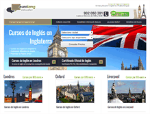 Tablet Screenshot of cursoinglesinglaterra.info